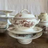 Gravy boat Mésanges Luneville